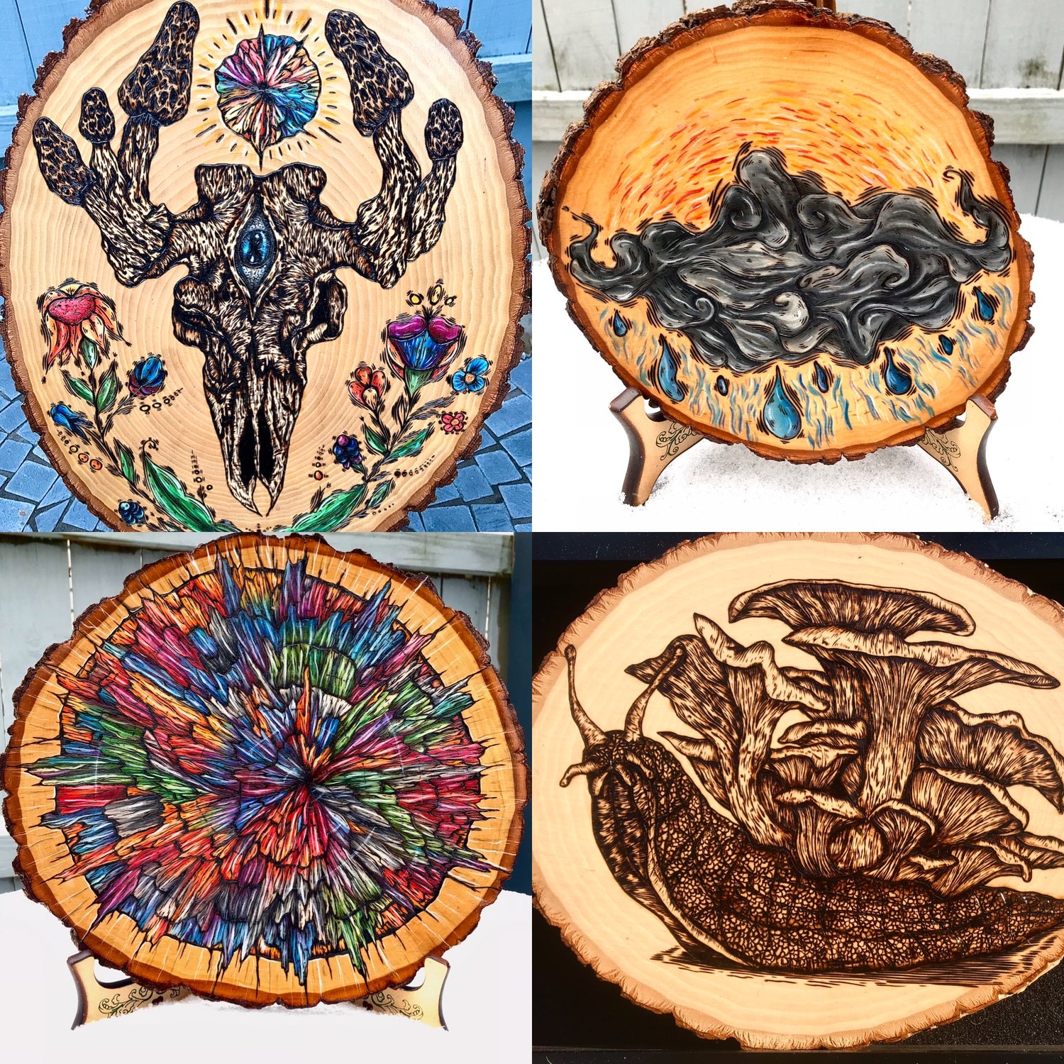 Woodburnings