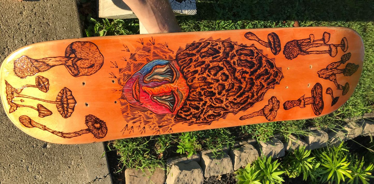 'Fungal' Skateboard deck