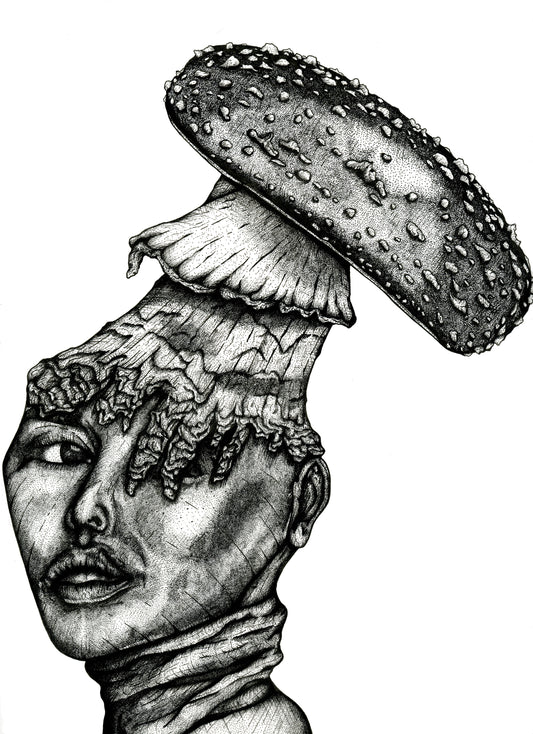 'Fungal Portrait' art print